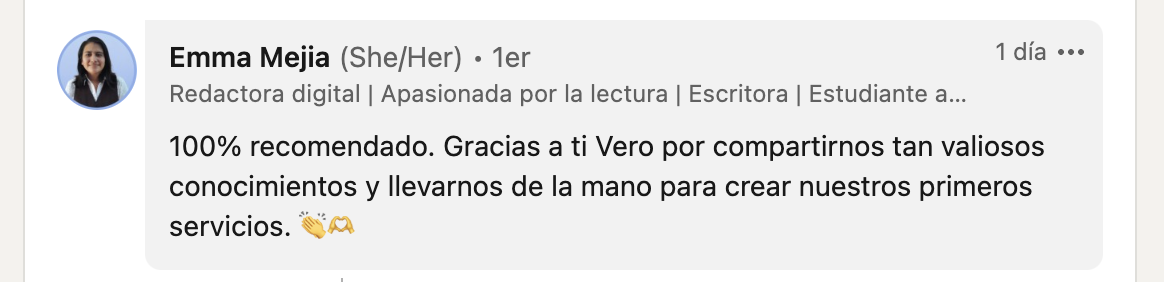 Testimonios Kit de comunicación